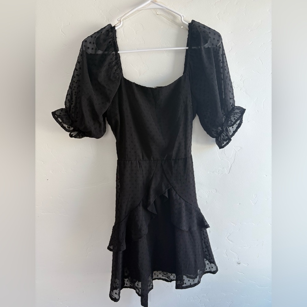Classic black mini dress from Francesca’s